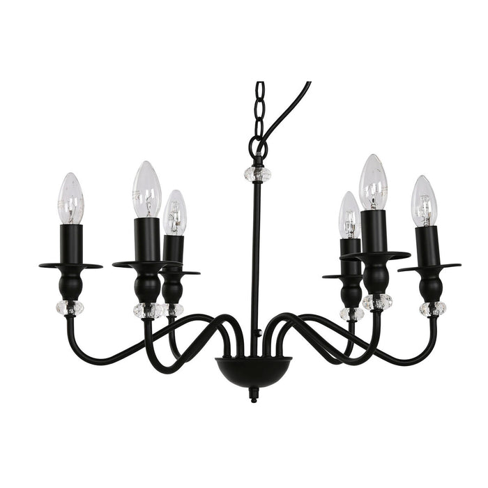 Ceiling Light Home ESPRIT Black Metal 25 W 54 x 54 x 46 cm
