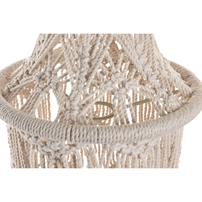 Lamp Shade Home ESPRIT Macrame Urban 25 x 25 x 108 cm