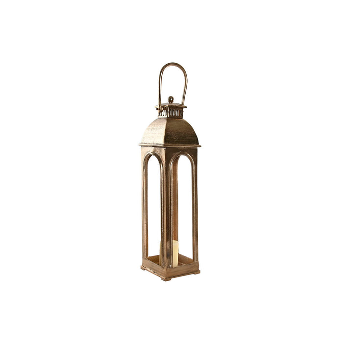 Lantern Home ESPRIT Golden Aluminium Crystal Vintage 17 x 17 x 78 cm