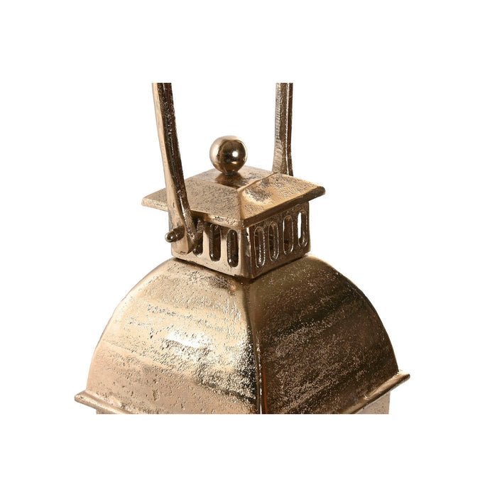 Lantern Home ESPRIT Golden Aluminium Crystal Vintage 17 x 17 x 59 cm