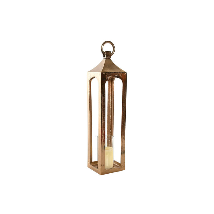 Lantern Home ESPRIT Golden Aluminium Crystal Arab 14 x 14 x 65 cm