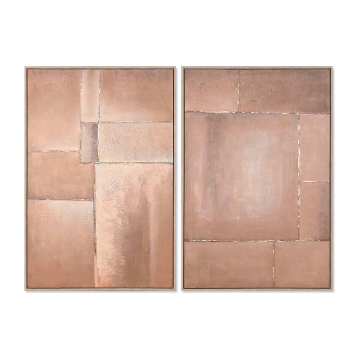 Canvas Home ESPRIT polystyrene Canvas 80 x 3,8 x 120 cm