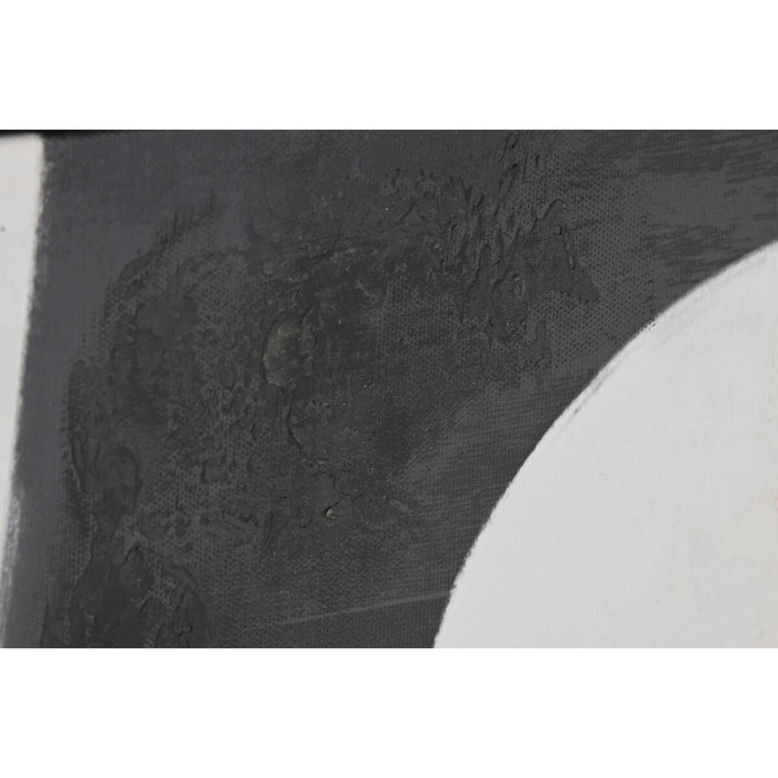 Canvas Home ESPRIT Brown Black Abstract Urban 90 x 4 x 120 cm (2 Units)