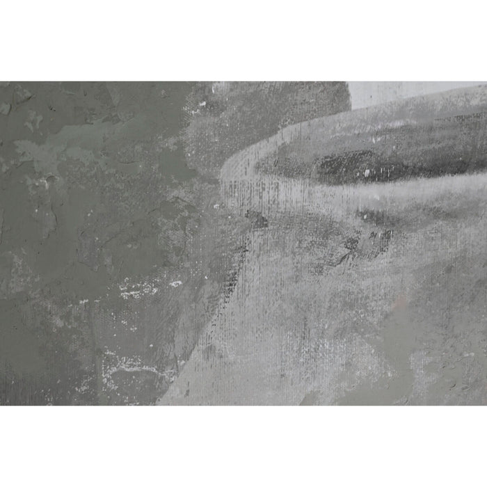 Canvas Home ESPRIT Black Grey Oriental Vase 90 x 4 x 120 cm (2 Units)