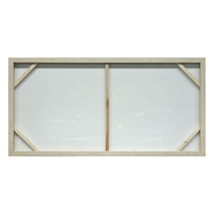 Canvas Home ESPRIT Blue White Mediterranean Seagull 140 x 3,7 x 70 cm (2 Units)