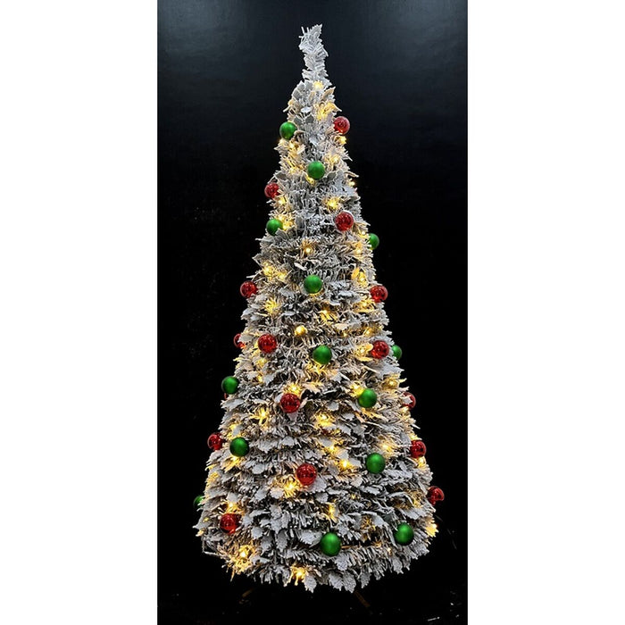 Christmas Tree Home ESPRIT Green PVC Snowfall