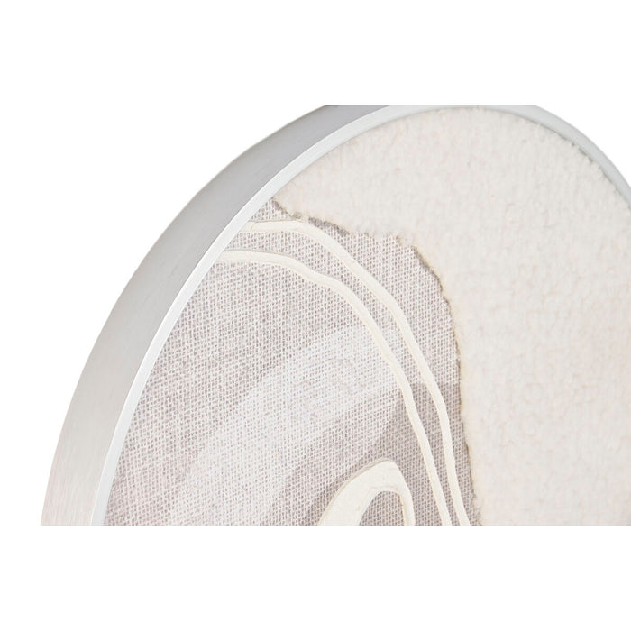 Canvas Home ESPRIT White Beige Abstract Urban 52 X 4 X 167 CM (2 Units)