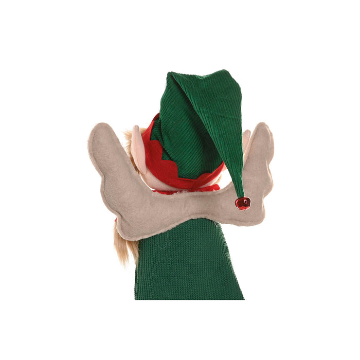 Christmas bauble Home ESPRIT Red Green Elf 31 X 13 X 53 CM (2 Units)