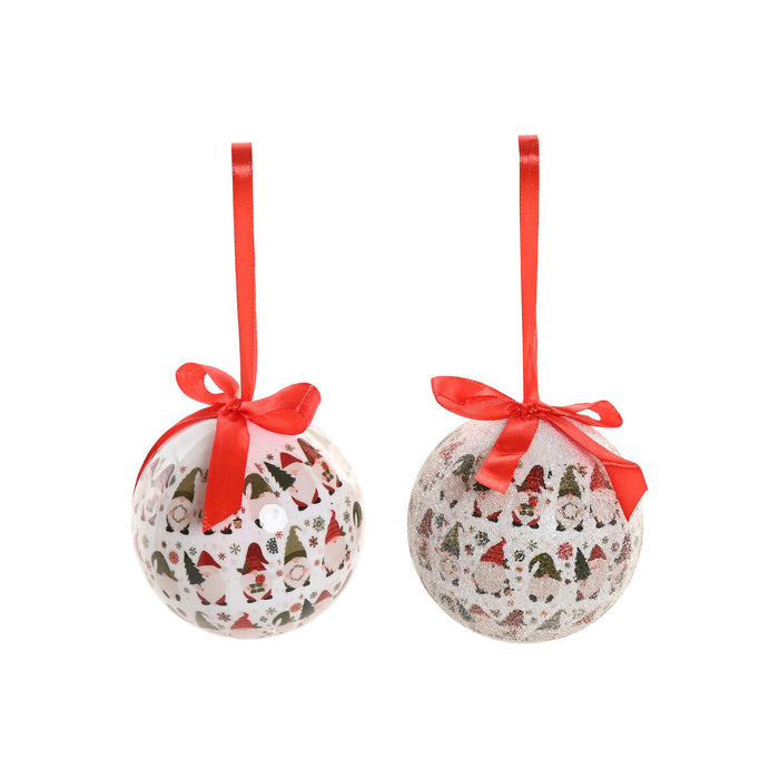 Christmas Bauble Home ESPRIT Multicolour PVC (14 Pieces)