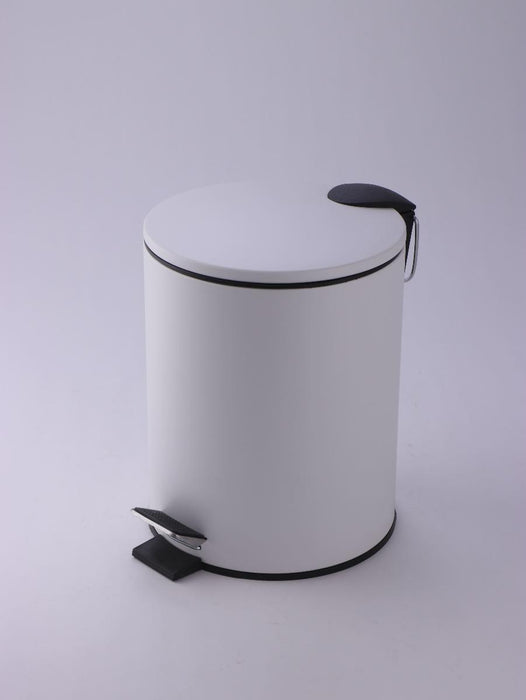 BATHROOM BASKET 3 L METAL CLASSIC WHITE