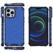 Honeycomb Case armor cover with TPU Bumper for iPhone 13 Pro Max blue - Cell phone cases and covers<<<HurtelXML