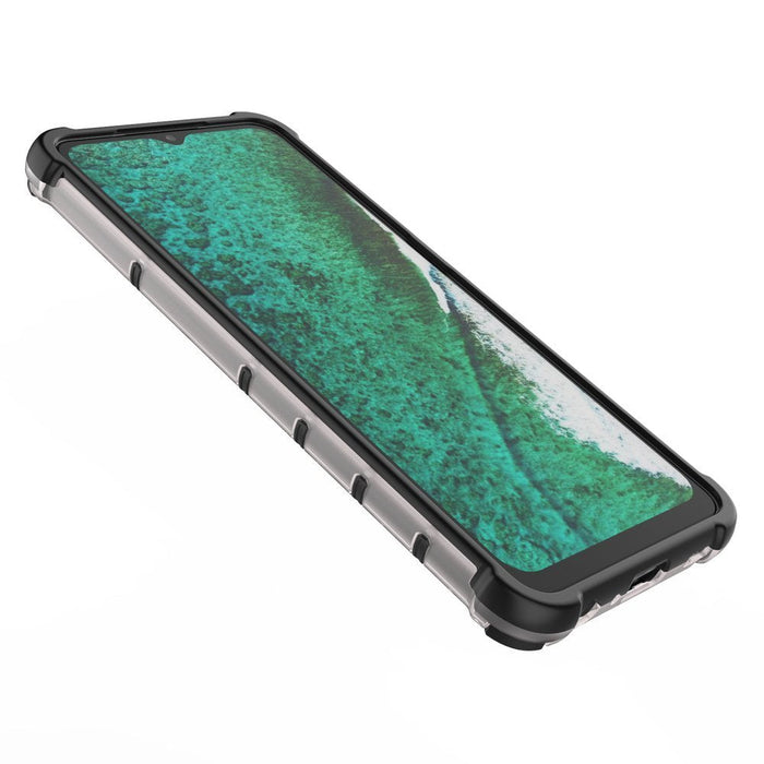 Honeycomb Case armor cover with TPU Bumper for Samsung Galaxy A32 5G green - Cell phone cases and covers<<<HurtelXML