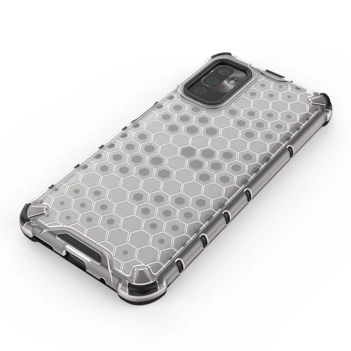 Honeycomb Case armor cover with TPU Bumper for Xiaomi Redmi Note 10 5G / Poco M3 Pro black - Cell phone cases