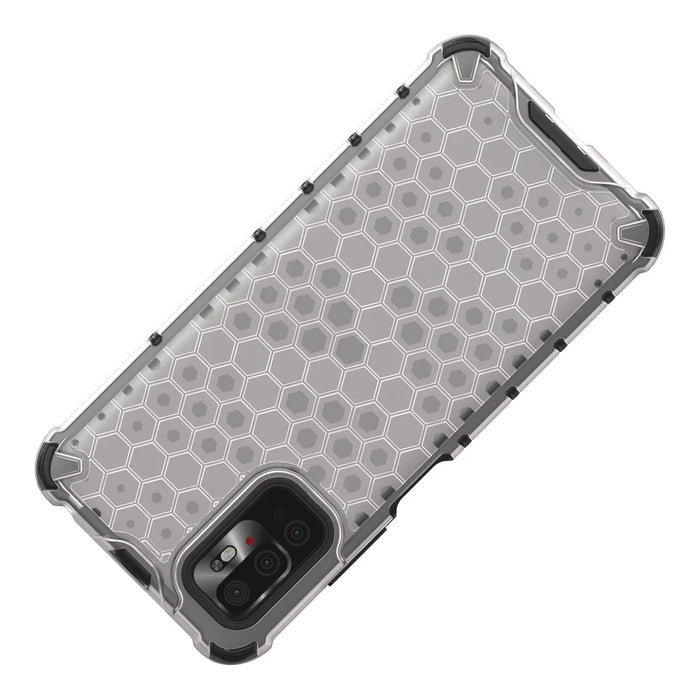 Honeycomb Case armor cover with TPU Bumper for Xiaomi Redmi Note 10 5G / Poco M3 Pro black - Cell phone cases