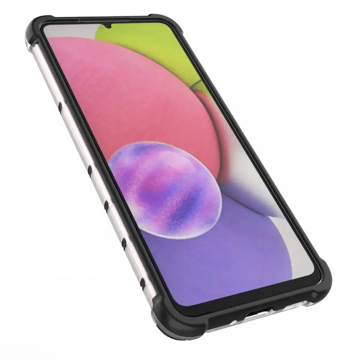 Honeycomb case armored cover with a gel frame for Samsung Galaxy A33 5G blue - Cell phone cases and covers<<<HurtelXML