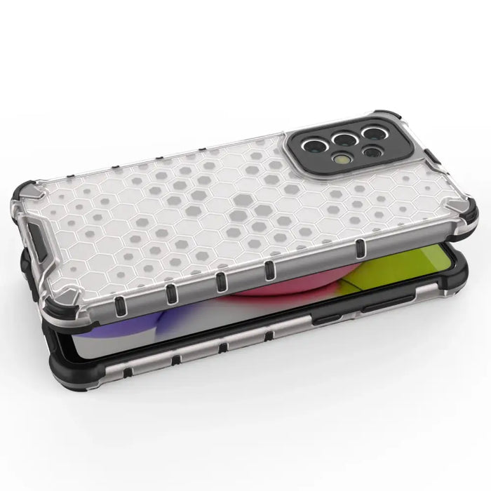 Honeycomb case armored cover with a gel frame for Samsung Galaxy A33 5G blue - Cell phone cases and covers<<<HurtelXML