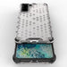 Honeycomb case armored cover with a gel frame for Samsung Galaxy S22 transparent - Cell phone cases