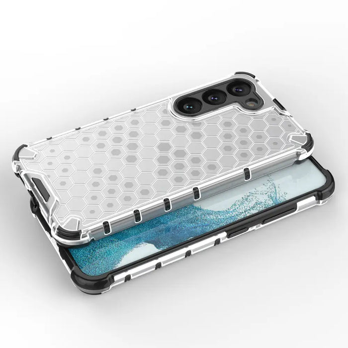Honeycomb case for Samsung Galaxy S23 armored hybrid cover black - Cell phone cases and covers<<<HurtelXML