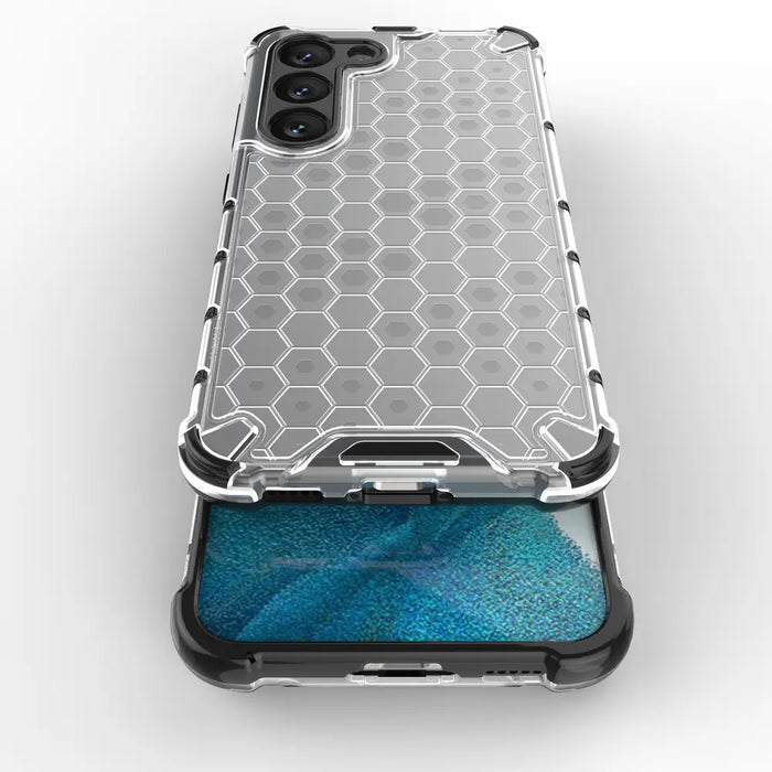 Honeycomb case for Samsung Galaxy S23 armored hybrid cover black - Cell phone cases and covers<<<HurtelXML
