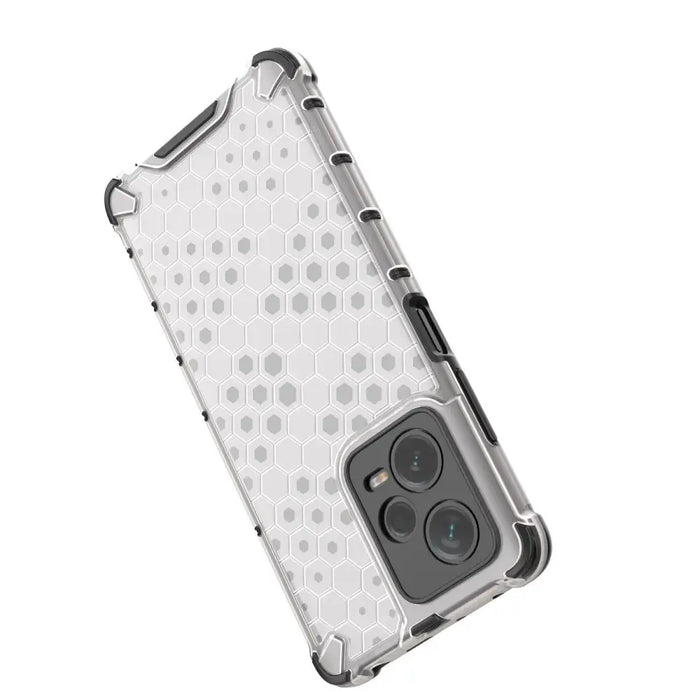 Honeycomb case for Xiaomi Redmi Note 12 Pro+ armored hybrid cover blue - Cell phone cases and covers<<<HurtelXML