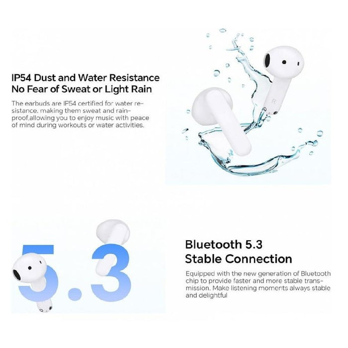 Headphones with microphone Honor CHOICE EARBUDS X7e ACTIVE WHITE , Bluetooth , IN-EAR (PLUGS)