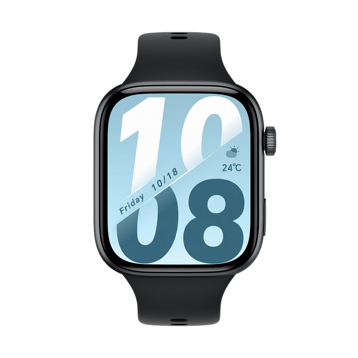 Watch HONOR Watch X5i Standard BT 8MB+128MB Black Black Silicone Strap