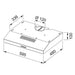 Hood FRANKE ADIGE 60 WH - Стандартни абсорбатори<<<Абсорбатори<<<Едра бяла техника<<<TechnoMix