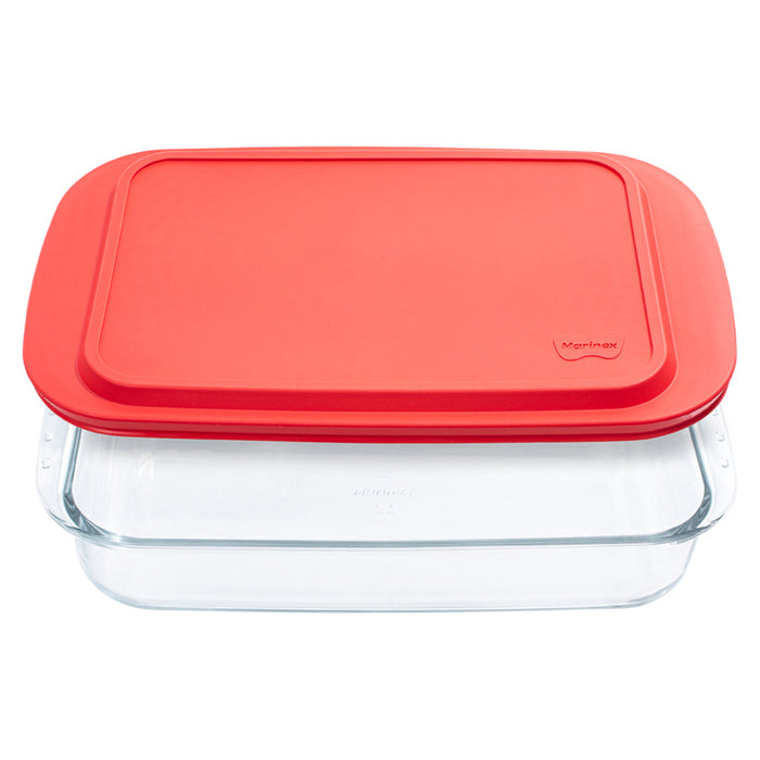 BAKING TRAY WITH SILICONE LID HORECANO