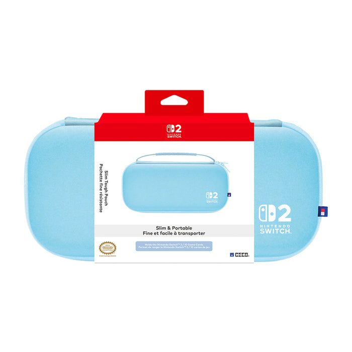 CASE HORI SLIM TOUGH POUCH LIGHT BLUE NINTENDO SWITCH 2