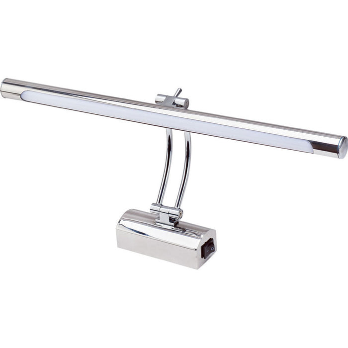 LED WALL LAMP 8W 4200K IP45 CHROME HOROZ ANKA-8