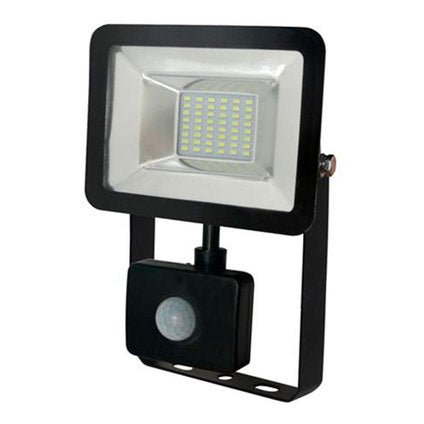 LED SPOTLIGHT WITH SENSOR 20W 6400K IP65 HOROZ PUMA