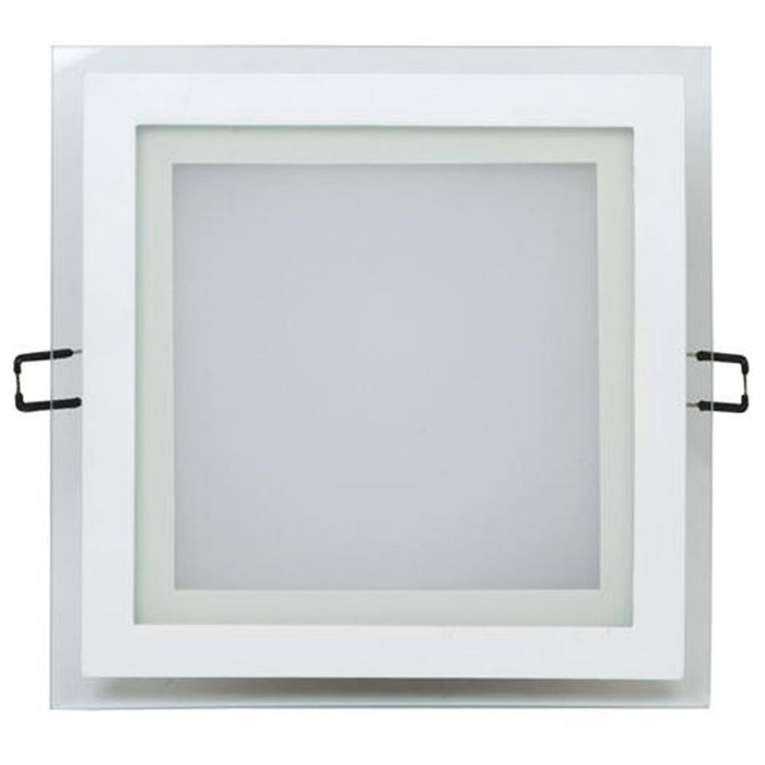 LED PANEL SQUARE GLASS 15W SMD 6400K 198X198MM HOROZ MARIA