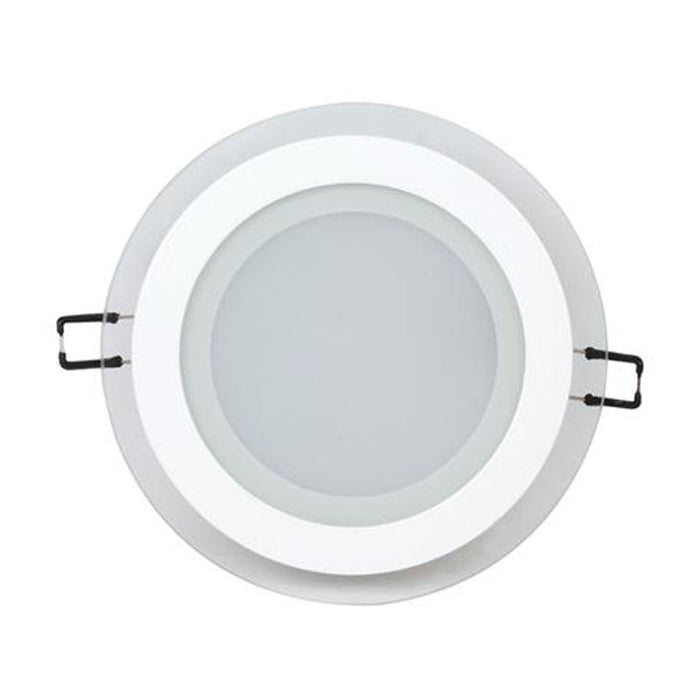 LED PANEL ROUND GLASS 12W SMD 4200K Ф160MM HOROZ CLARA