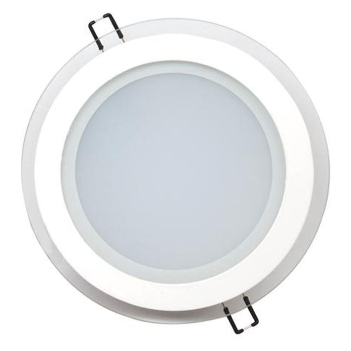 LED PANEL ROUND GLASS 15W SMD 4200K Ф200MM HOROZ CLARA