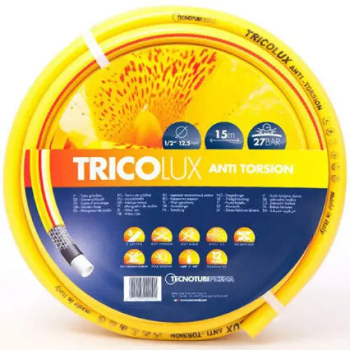 HOSE 15M 1/2’’ TRICOLUX ANTI TORSION - Маркучи напояване<<<Напояване<<<Градина<<<Praktiker&&&Маркучи<<<Поливане