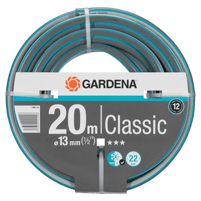 HOSE 20M 1/2’’ CLASSIC GARDENA 18003-20 - Маркучи напояване<<<Напояване<<<Градина<<<Praktiker&&&Маркучи<<<Поливане