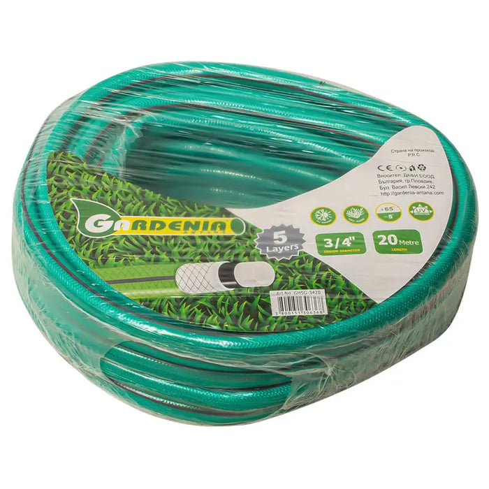 HOSE 20M 3/4’’ GARDENIA 010456/10 - Маркучи напояване<<<Напояване<<<Градина<<<Praktiker