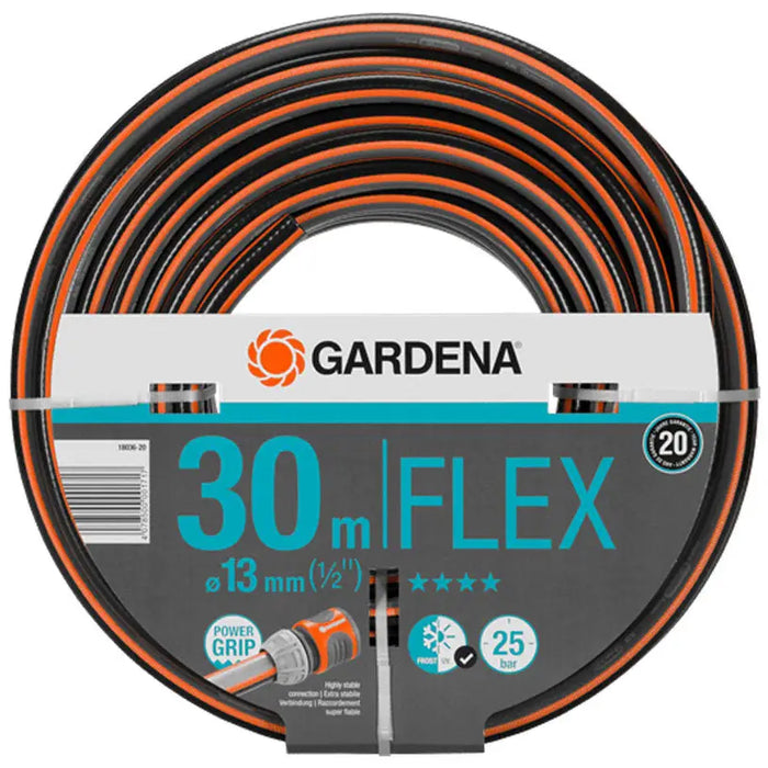 HOSE 30M 1/2’’ FLEX GARDENA 18036-20 - Маркучи напояване<<<Напояване<<<Градина<<<Praktiker&&&Маркучи<<<Поливане