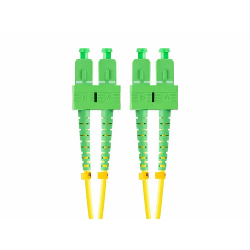 Hose Lanberg G657A1 (2 m) Yellow Duplex - Компютър Кабели и адаптери<<<Компютри| Електроника<<<BigBuy&&&Мрежови