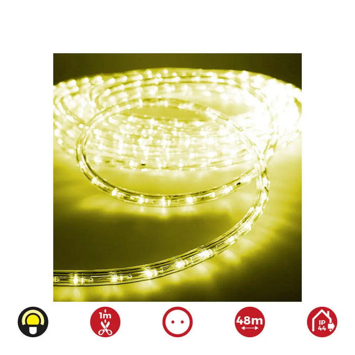 Hose LED EDM 72717 flexiLED Yellow 2-way - Декорация и Осветление<<<Дом Градина<<<BigBuy&&&LED Осветление<<<Декорация и
