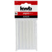 HOT GLUING CARTRIDGES 6 PCS TRANSPARENT F 11 X 100 MM KWB - Патрони топло лепене<<<Консумативи за