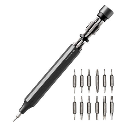 HOTO QWLSD004 precision screwdriver, 24 pieces (black)
