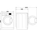 HOTPOINT AQ104D497SD EU/B N washing machine - Freestanding washing machinesAGD-PRW<<<Home Appliance