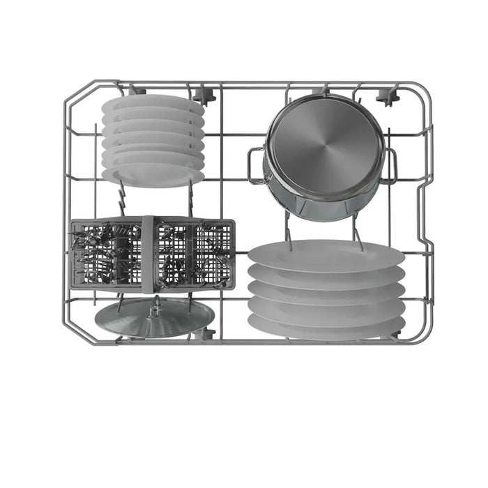 Built-in dishwasher Hotpoint-Ariston HA2IE10CS80, 10 place settings, E