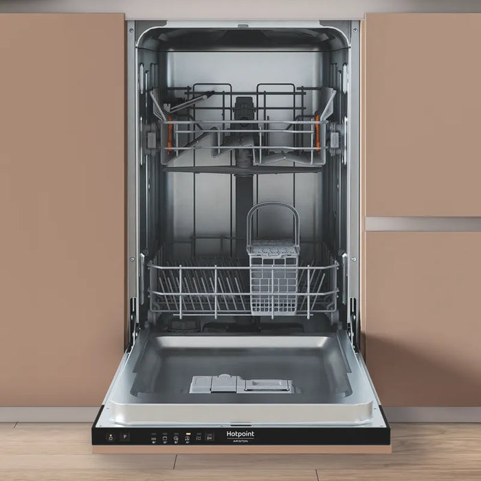 Built-in dishwasher Hotpoint-Ariston HA2IE10CS80, 10 place settings, E
