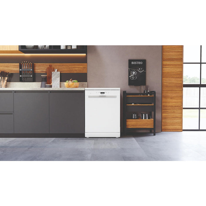 Dishwasher Hotpoint-Ariston HA4FFD14CN6W, 14 place settings, D