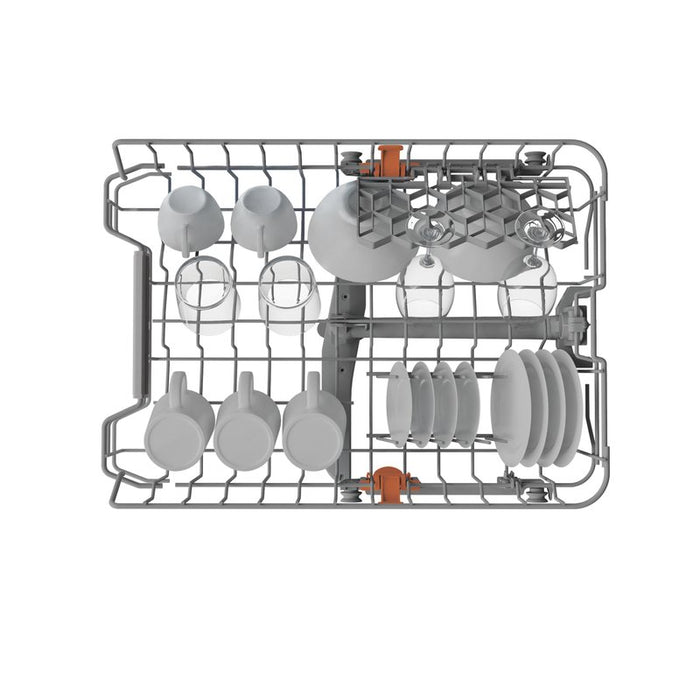 Built-in dishwasher Hotpoint-Ariston HA4ID11CS80, 11 place settings, D
