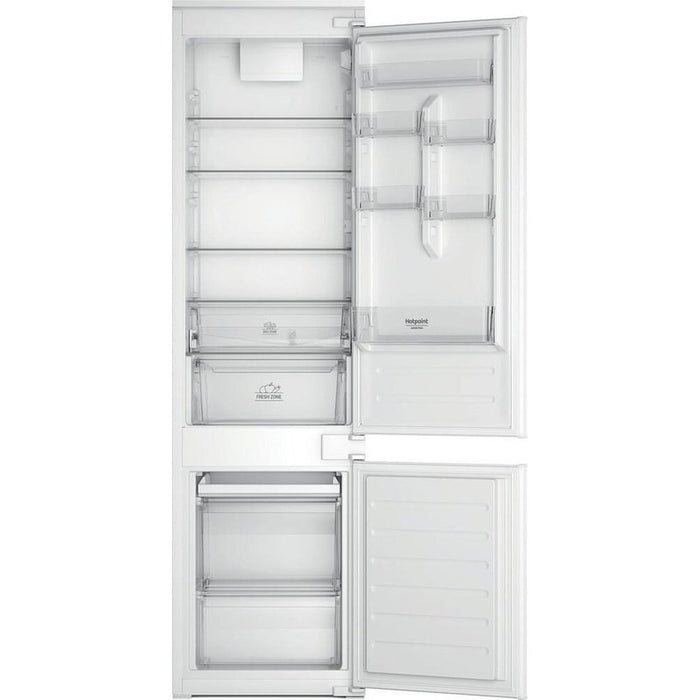 Built-in refrigerator with freezer Hotpoint-Ariston HAC20D011A1*** , 300 l, E , LowFrost , White , Yes