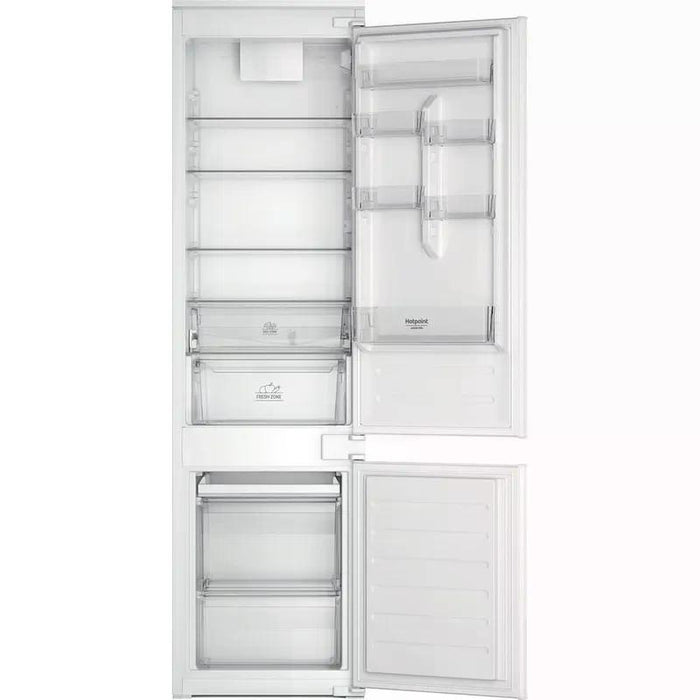 Built-in refrigerator with freezer Hotpoint-Ariston HAC20D011A1*** , 300 l, E , LowFrost , White , Yes