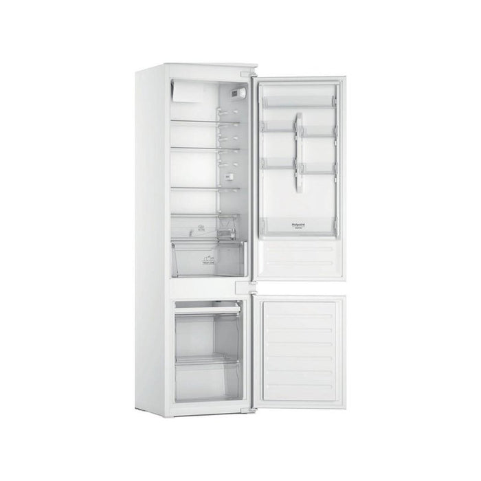 Built-in refrigerator with freezer Hotpoint-Ariston HAC20D011A1*** , 300 l, E , LowFrost , White , Yes